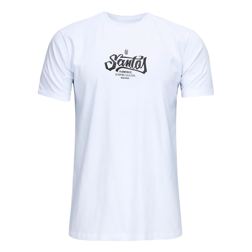 Camiseta Santos Vivo Pelo Santos Casual