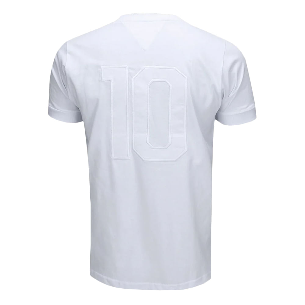 Camiseta Santos Monocromática Casual