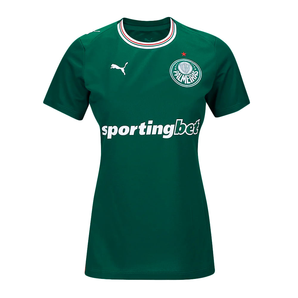 Camisa Palmeiras 1 2026 Feminina Dry Fit