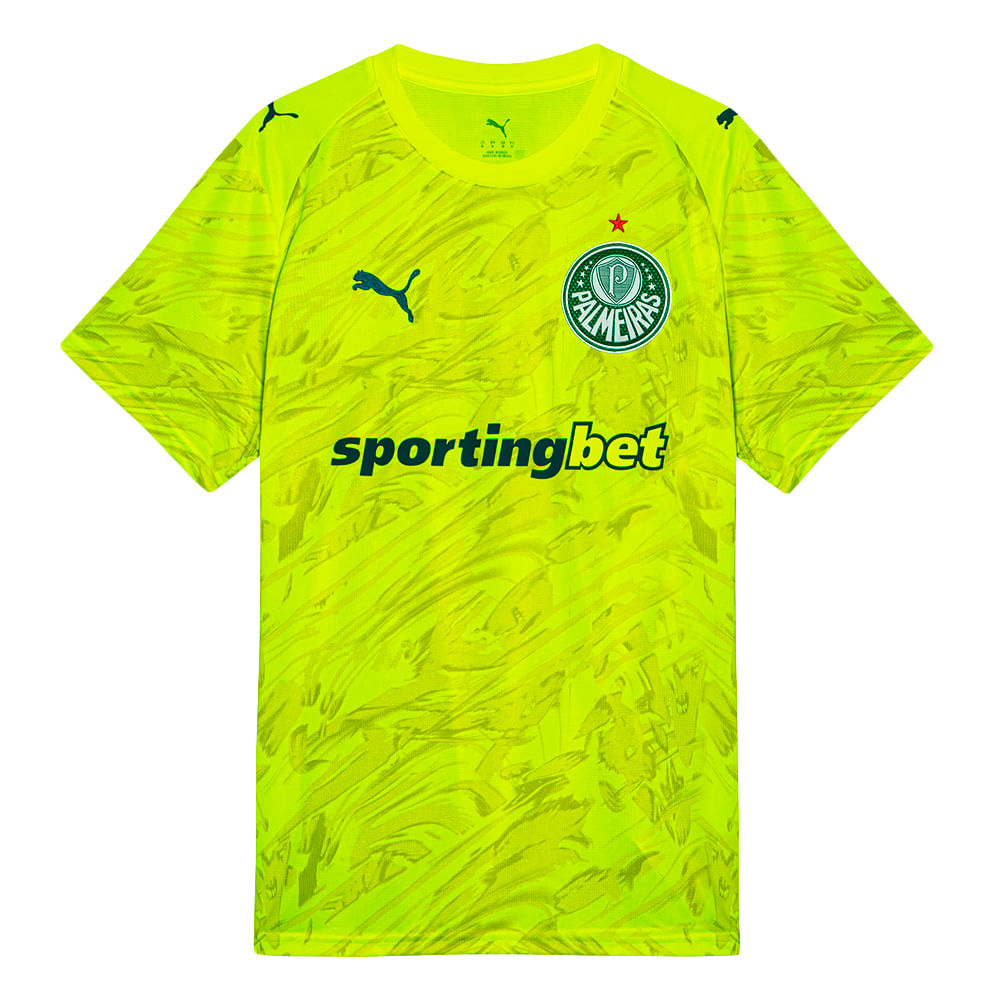 Camisa Palmeiras 3 Goleiro 2026 Masculina Dry Fit