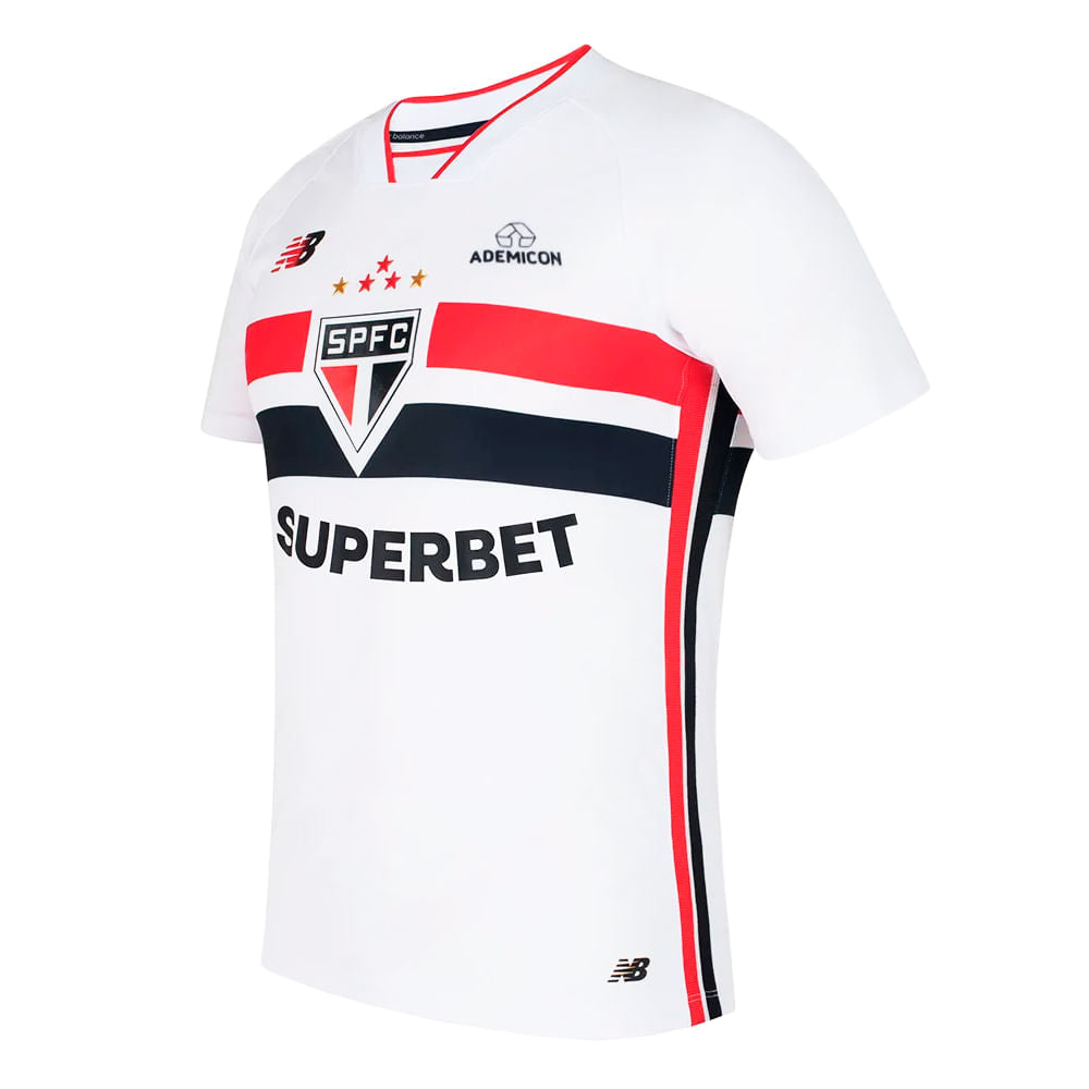 Camisa São Paulo 1 2026 Masculina Dry Fit