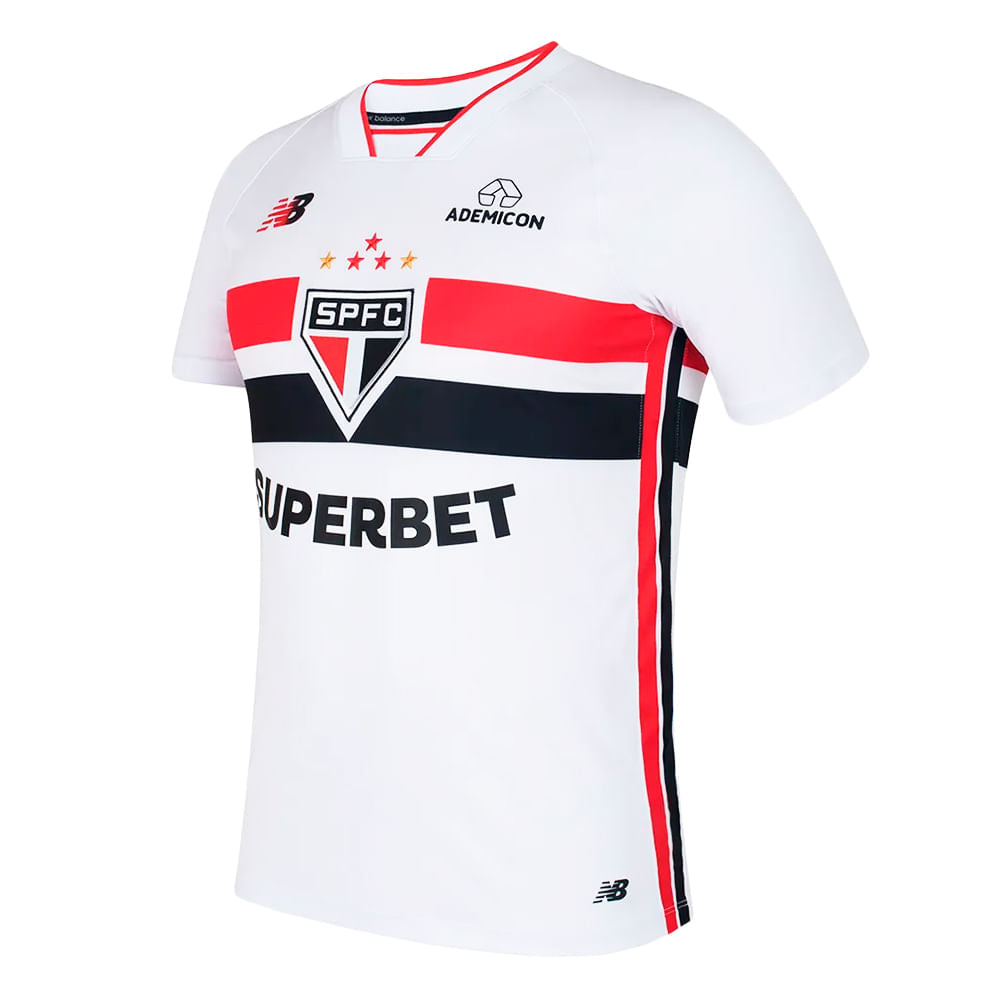 Camisa São Paulo 1 2026 Masculina Dry Fit
