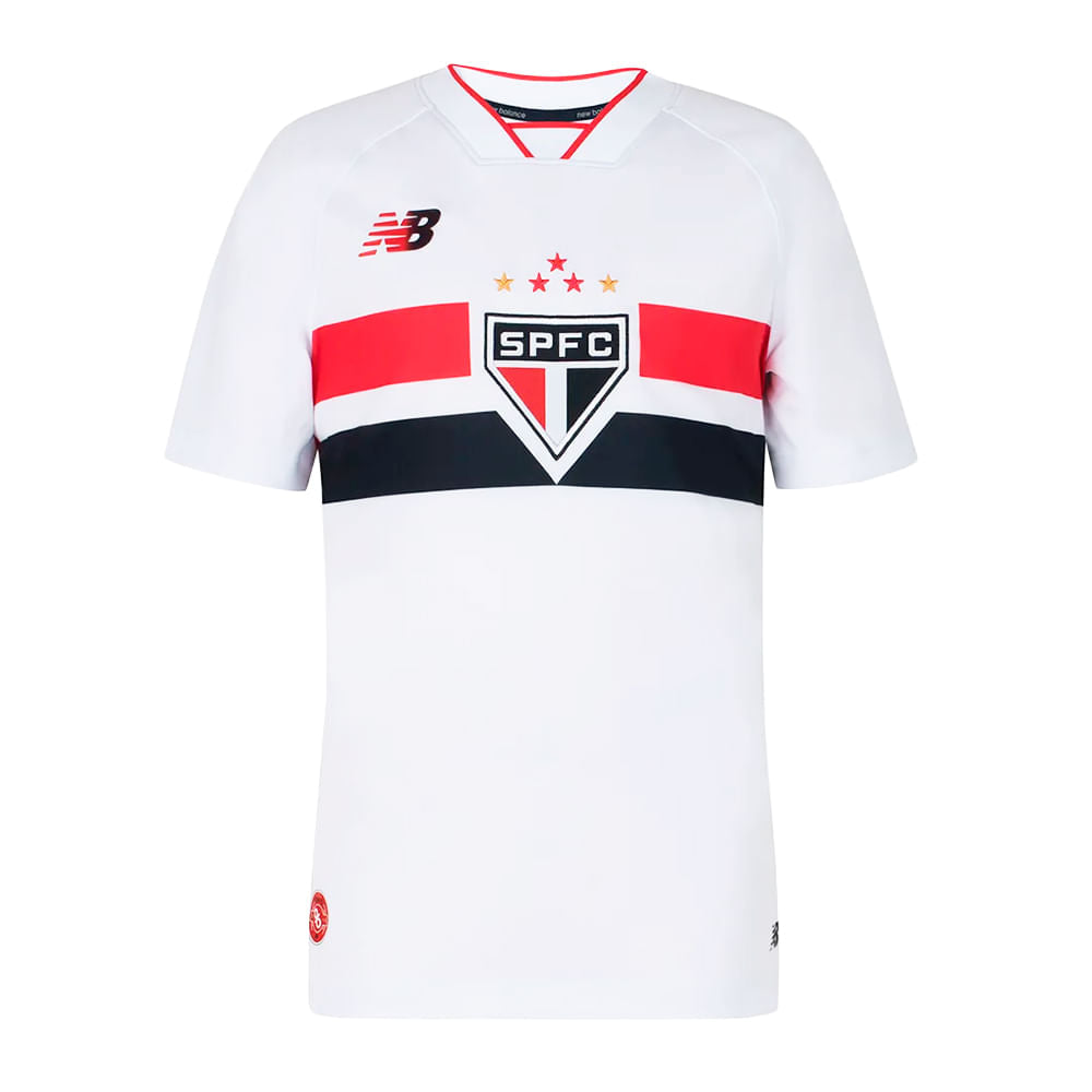 Camisa São Paulo 1 2026 Infantil Dry Fit