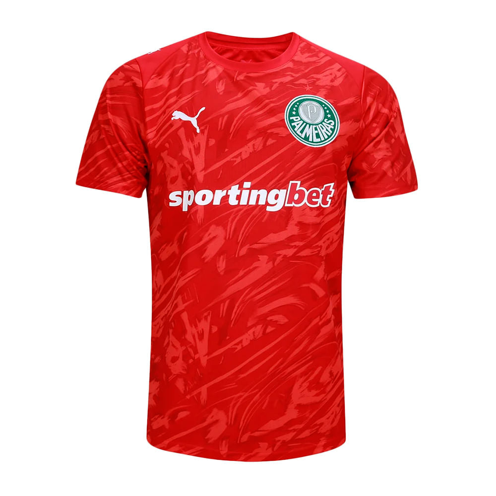 Camisa Palmeiras 1 Goleiro 2026 Infantil Dry Fit