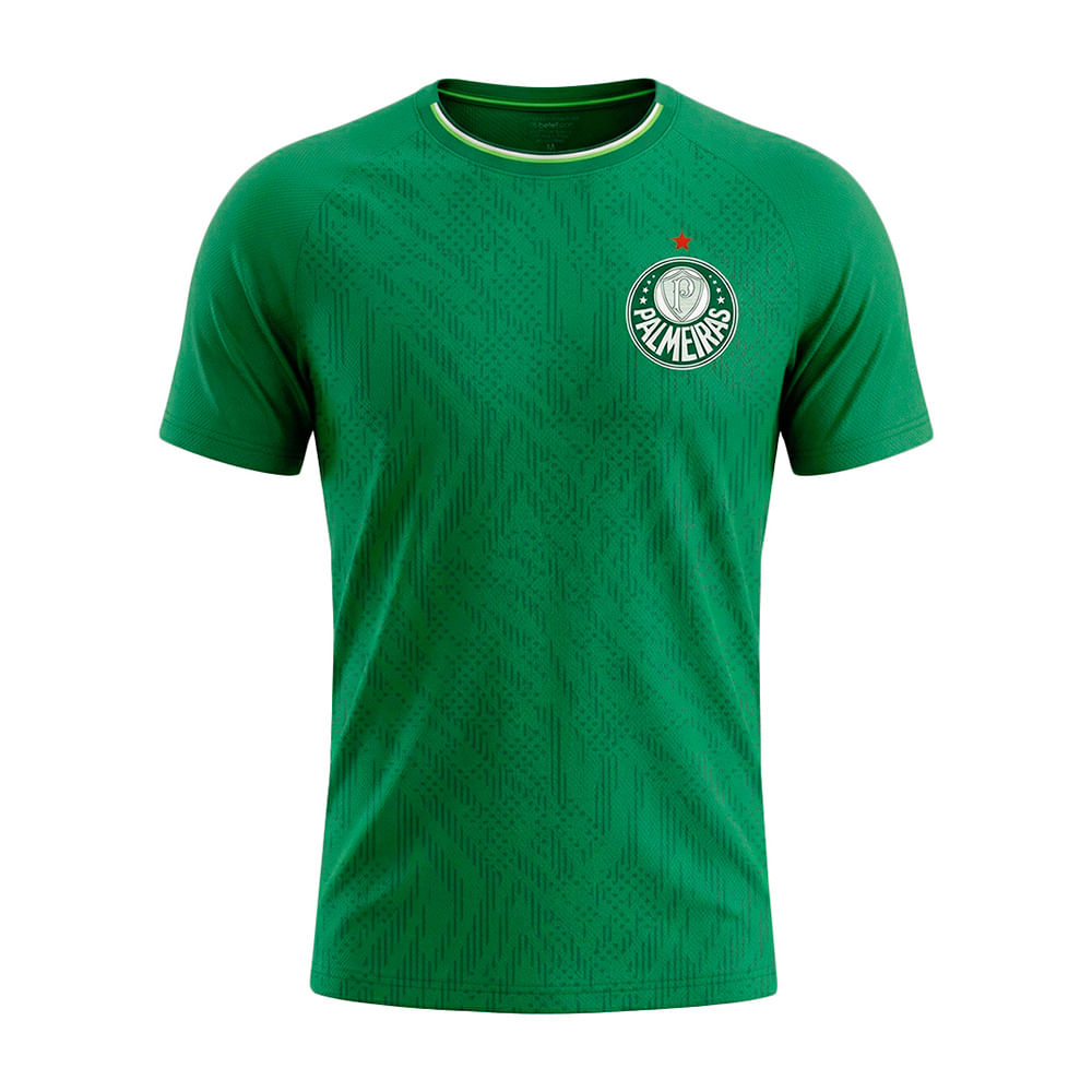Camiseta Palmeiras Home Infantil Casual