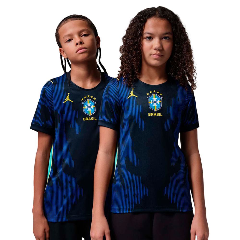 Camisa Brasil 2 2026 Infantil Dry Fit