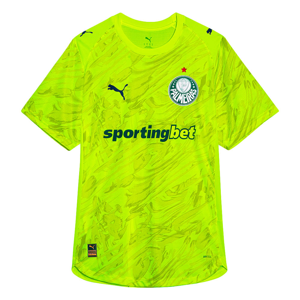 Camisa Palmeiras 3 Goleiro 2026 Masculina Dry Fit