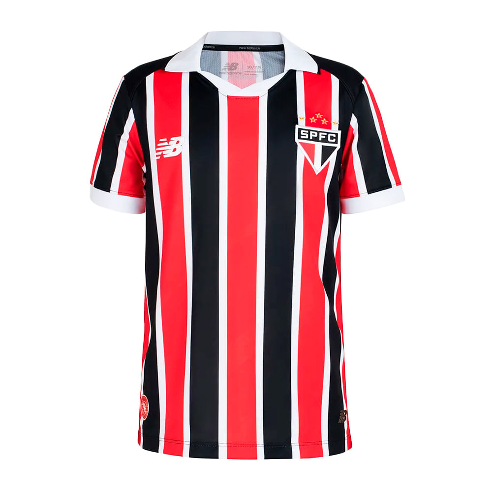 Camisa São Paulo 2 2026 Infantil Dry Fit