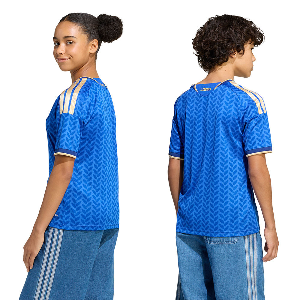 Camisa Itália 1 2026 Infantil Dry Fit