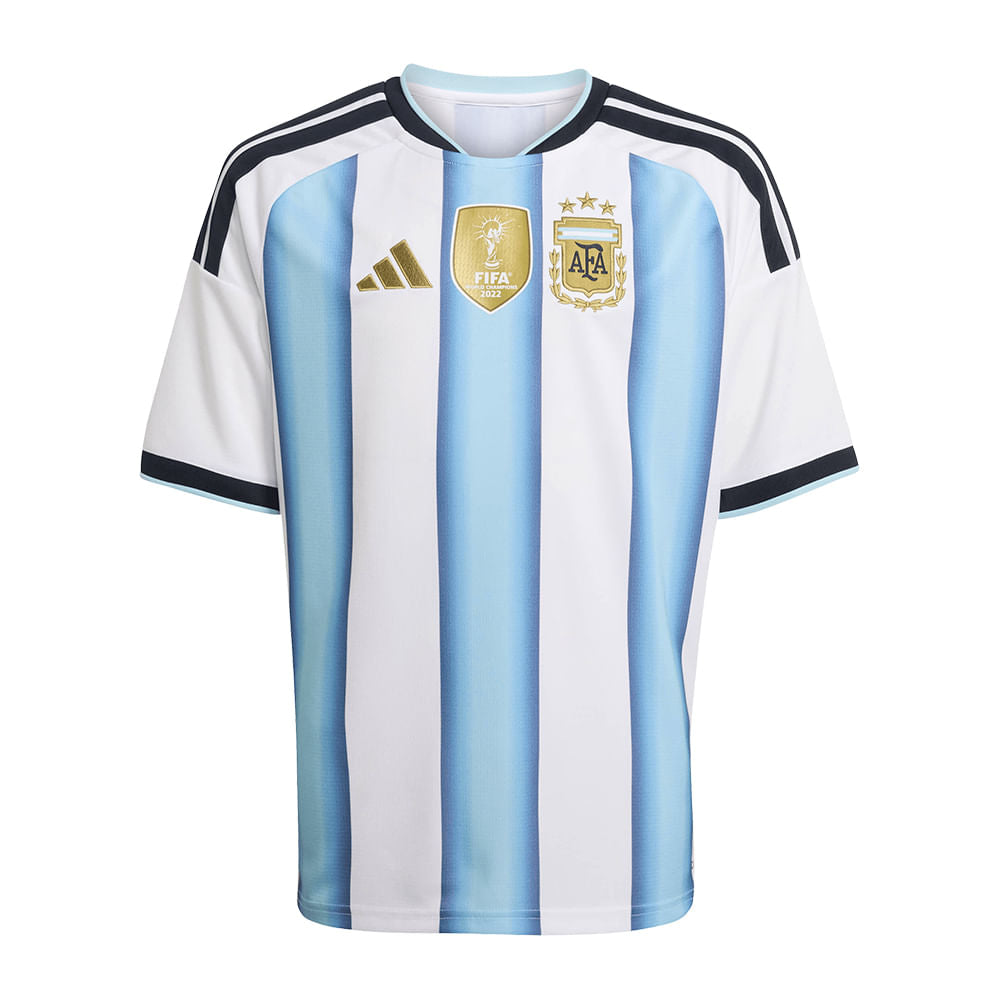 Camisa Argentina 1 2026 Infantil Dry Fit