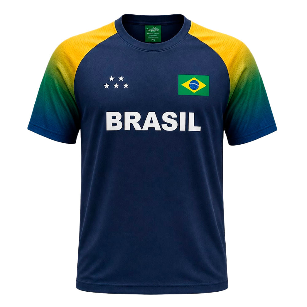 Camiseta Brasil Amazônica Casual