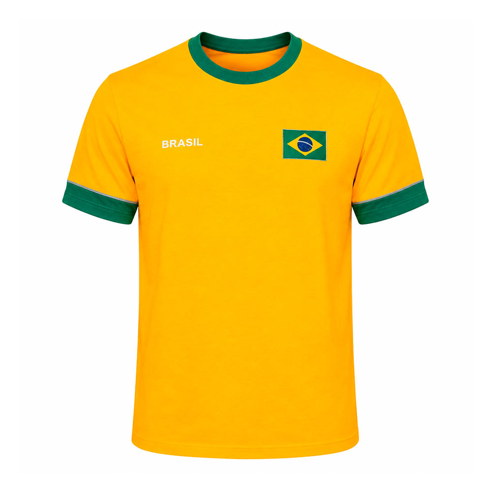 Camiseta Brasil Saga Infantil Casual