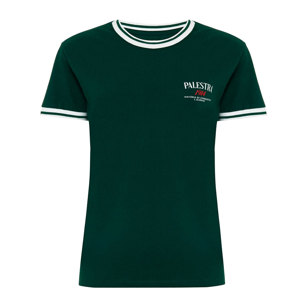 Camiseta Palmeiras Origens Feminina Casual