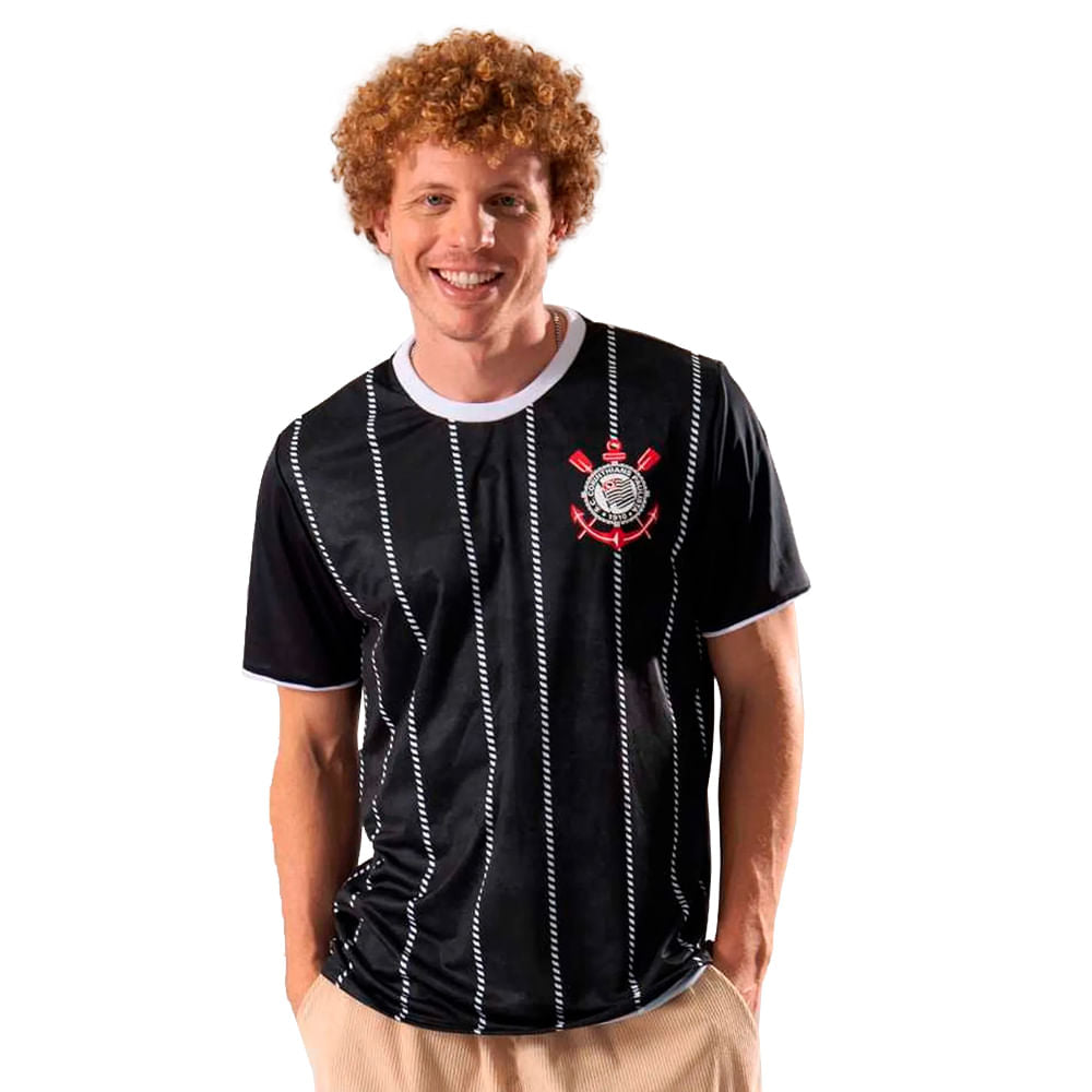 Camiseta Corinthians Corinto Casual