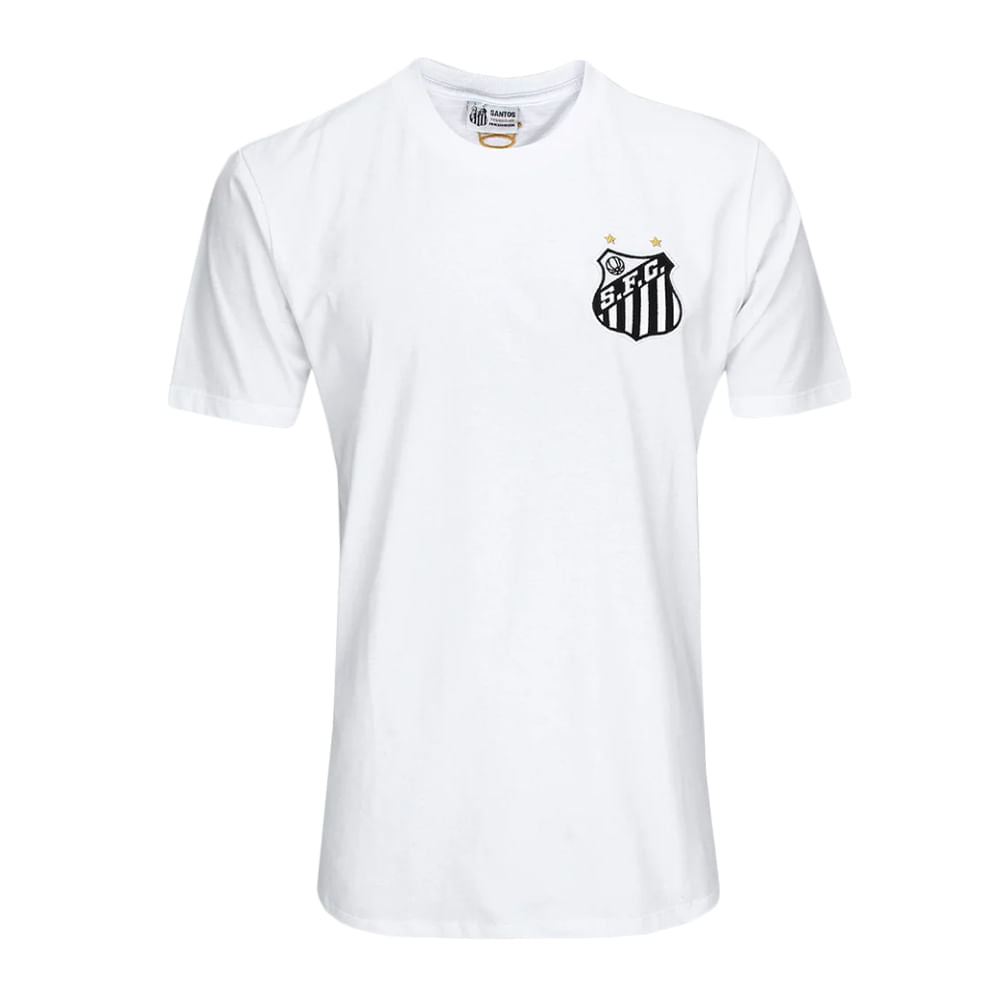 Camiseta Santos Classic Coroa Infantil Casual