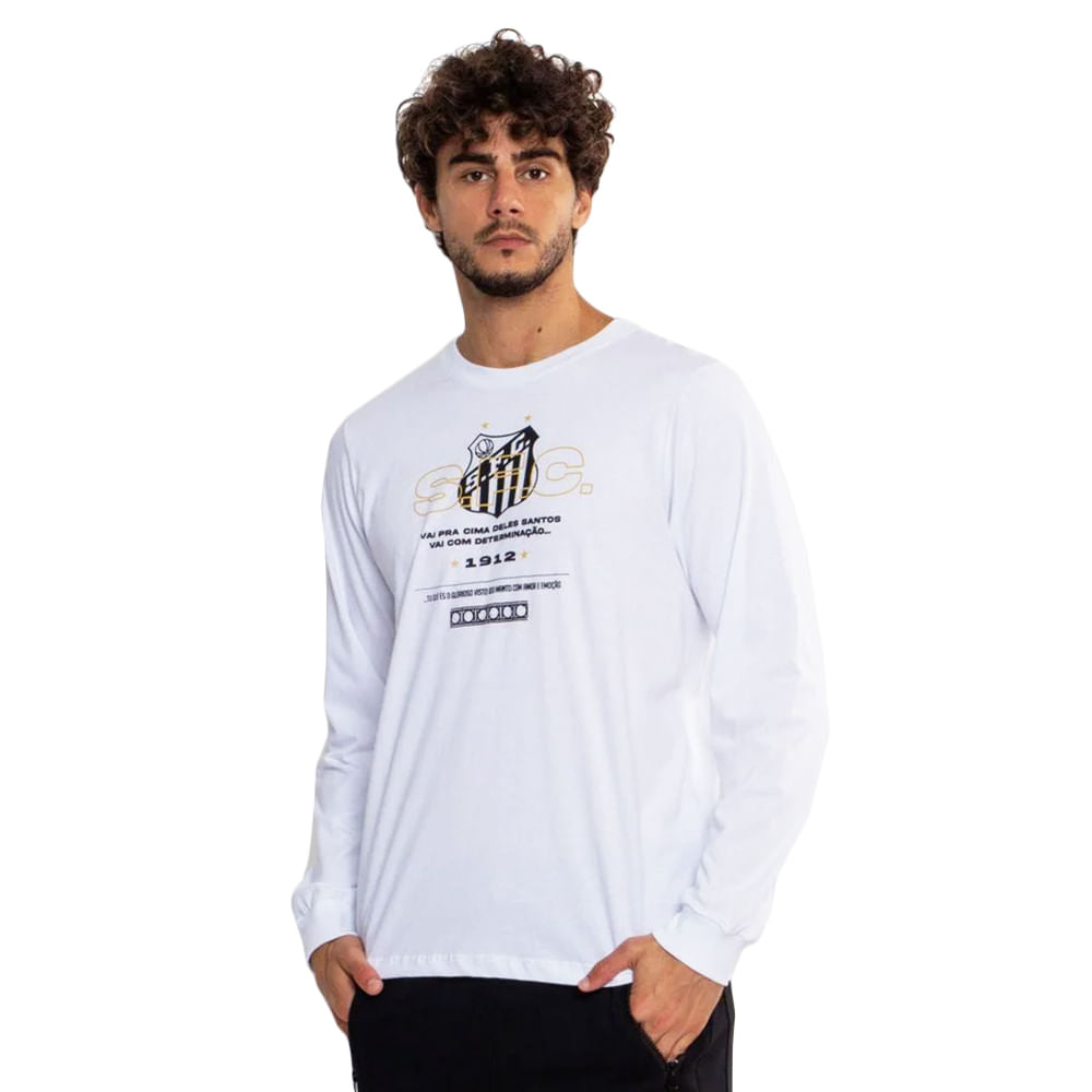 Camiseta Santos Pra Cima Deles – ML Casual