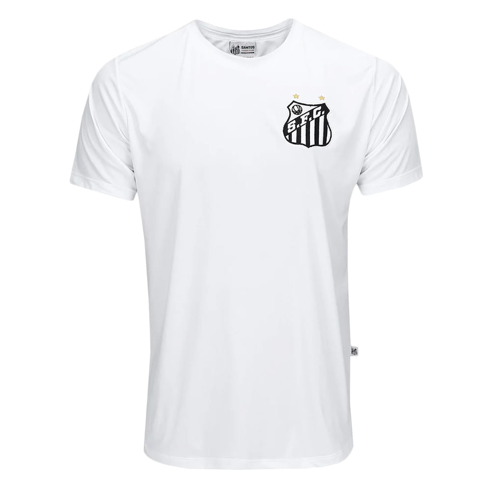 Camiseta Santos Classic Coroa Casual