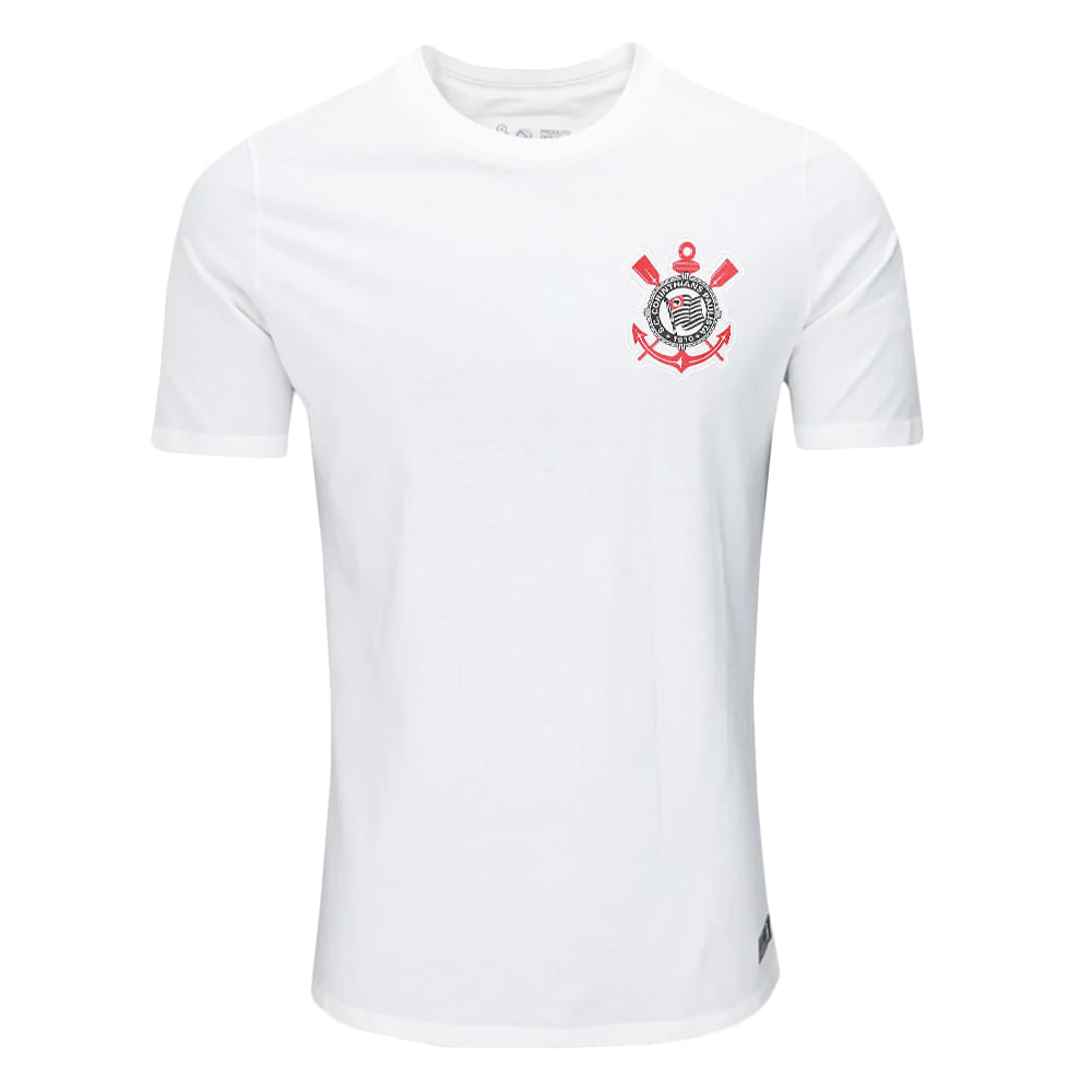 Camiseta Corinthians Brasão Casual