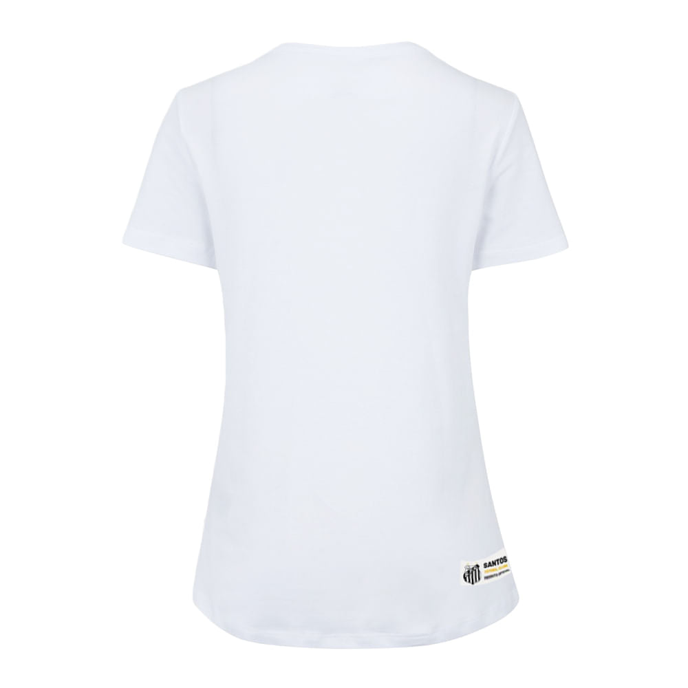 Camiseta Santos Baleia Feminina Casual