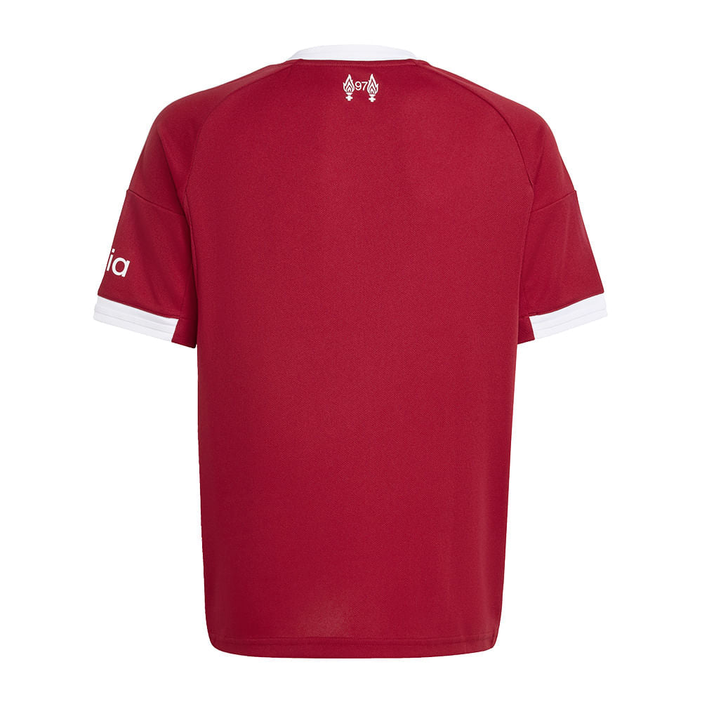 Camisa Liverpool 1 2025 Infantil Dry Fit