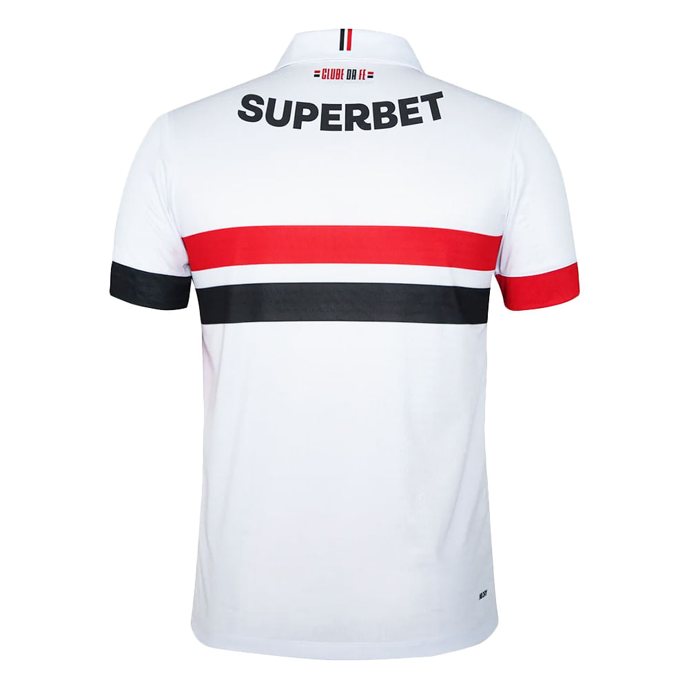 Camisa São Paulo 1 2024 Masculina Dry Fit