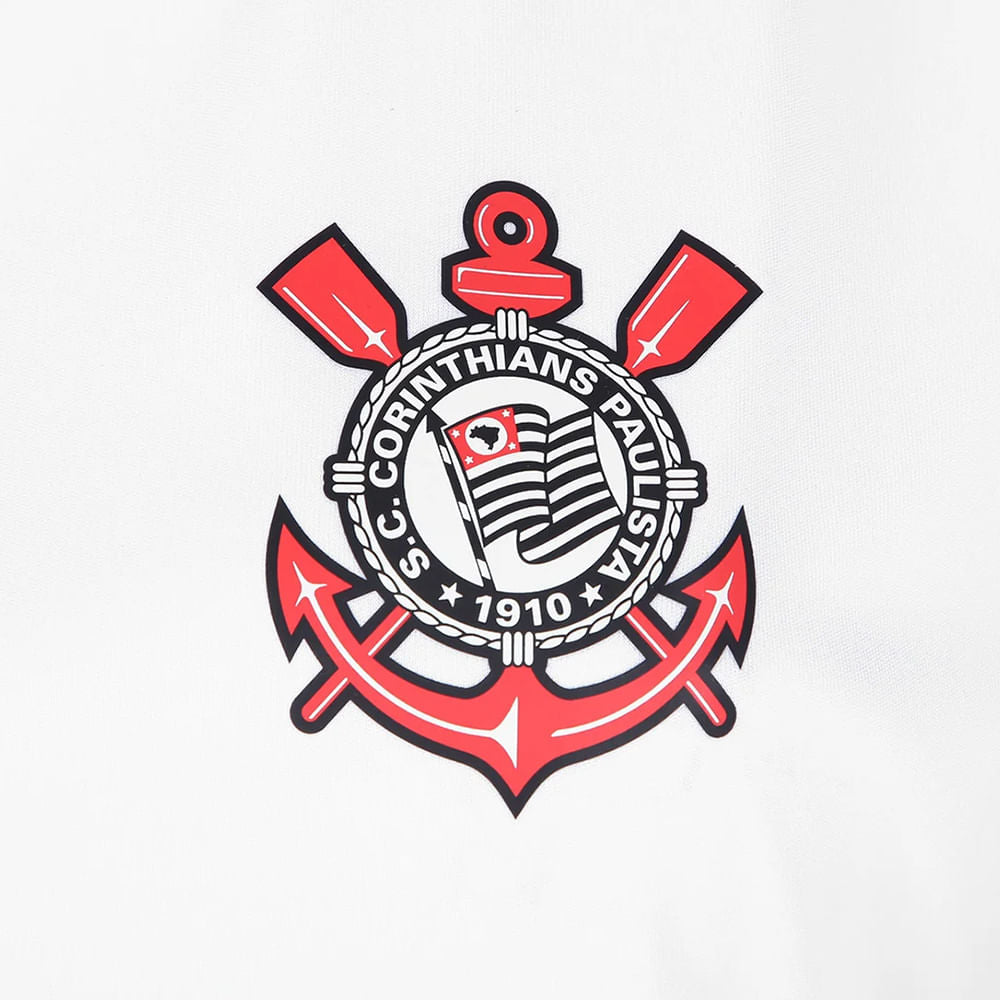 Camisa Corinthians Escudo Feminina Casual
