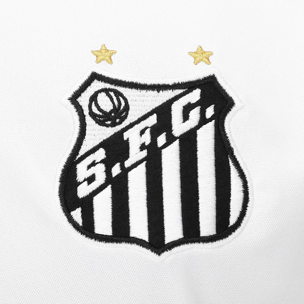 Camiseta Santos Classic Coroa Casual