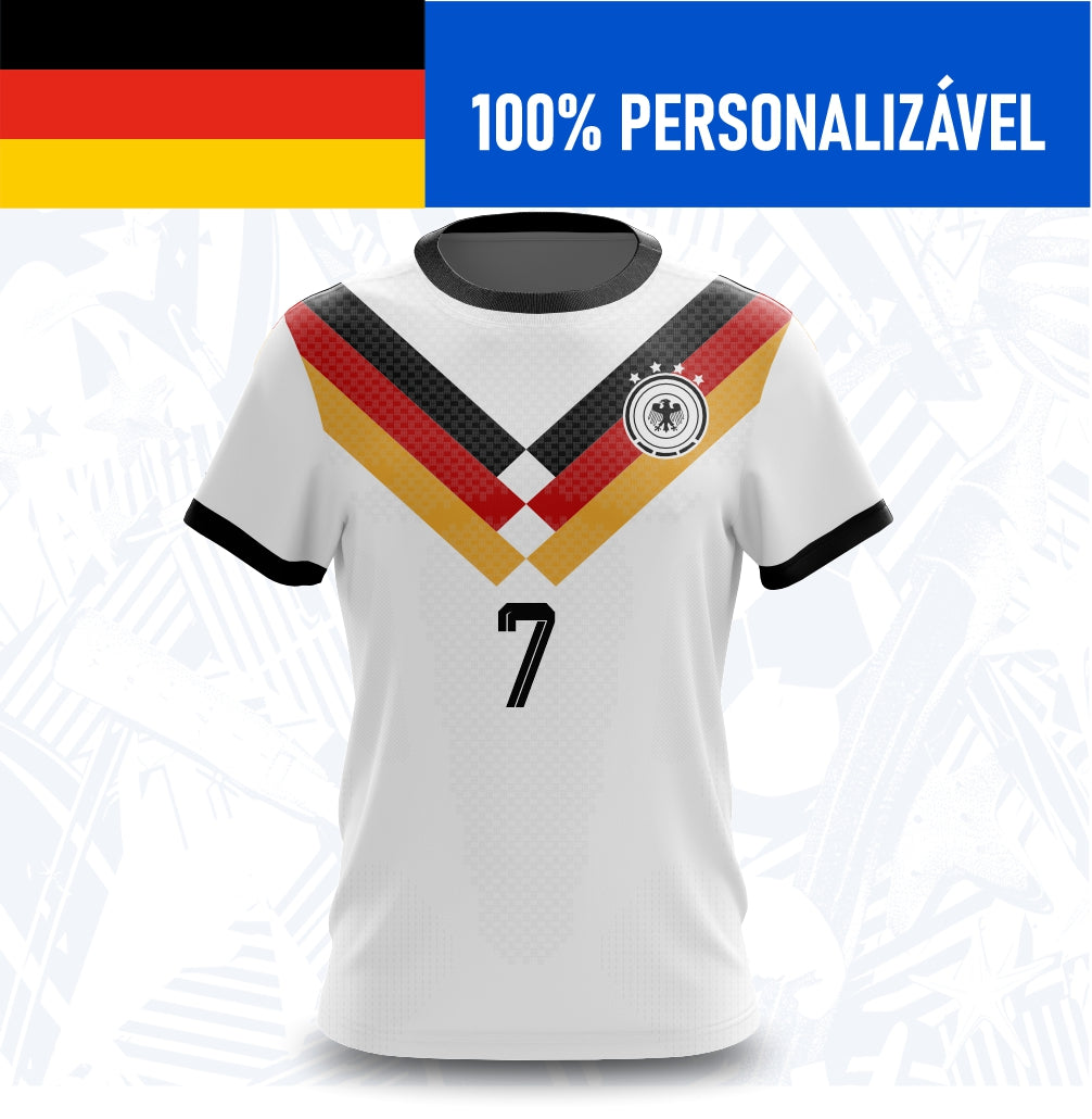 Camisa Alemanha Personalizada Copa 2026 - Frente - Joga o Manto