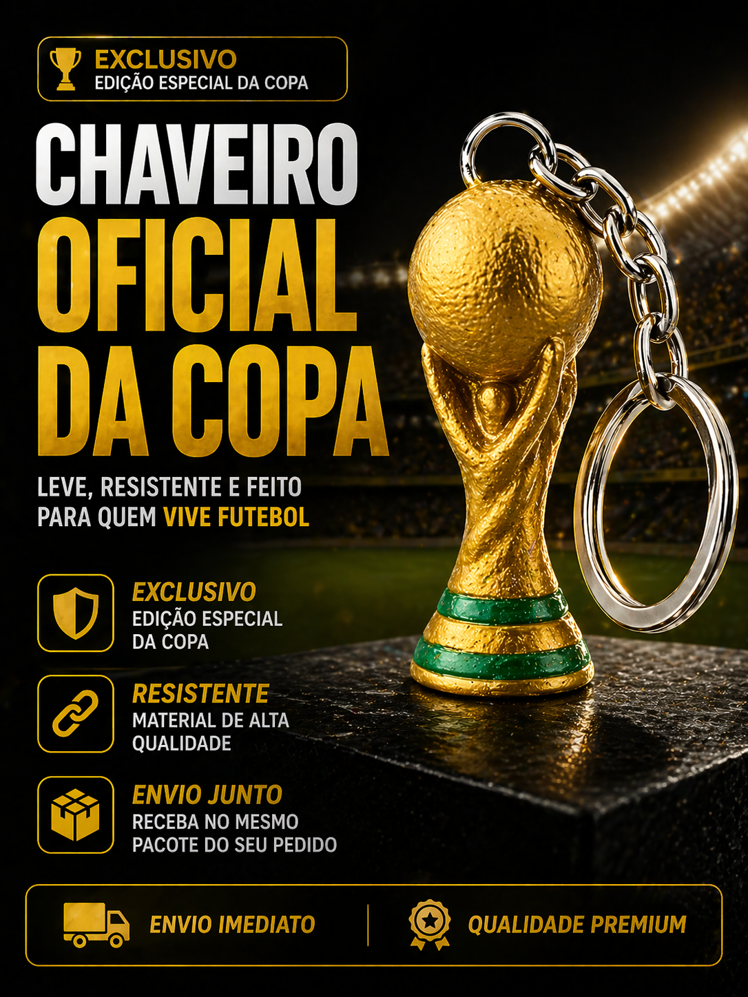 Chaveiro Oficial da Copa