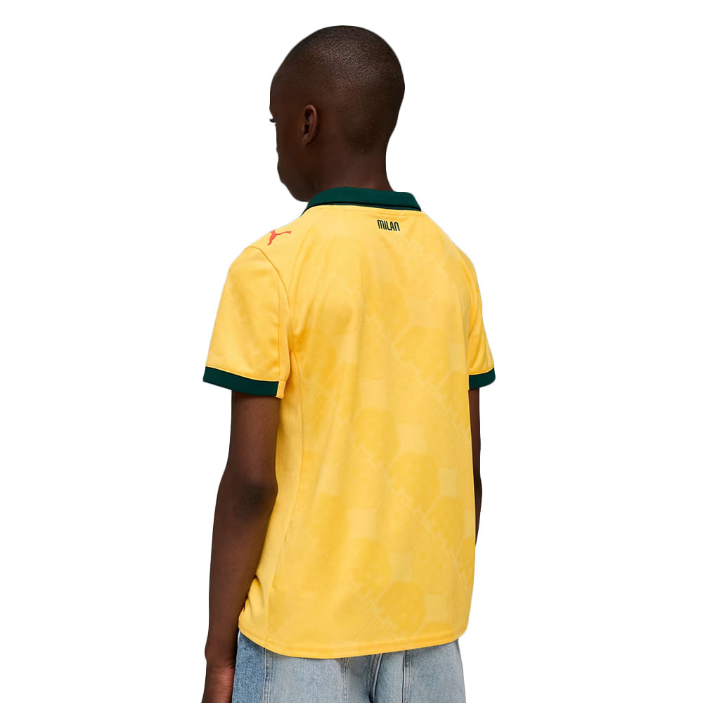 Camisa Milan 3 25/26 Infantil Dry Fit