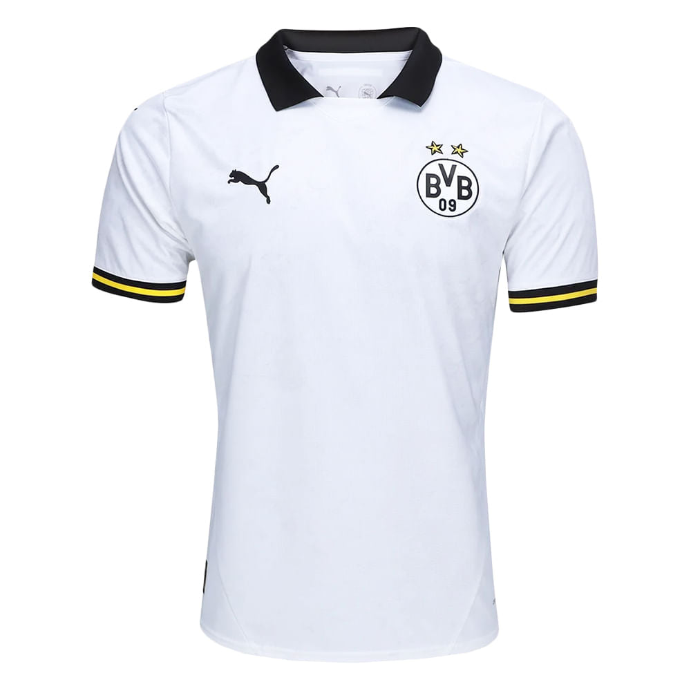 Camisa Borussia Dourtmund 3 2025 Masculina Dry Fit