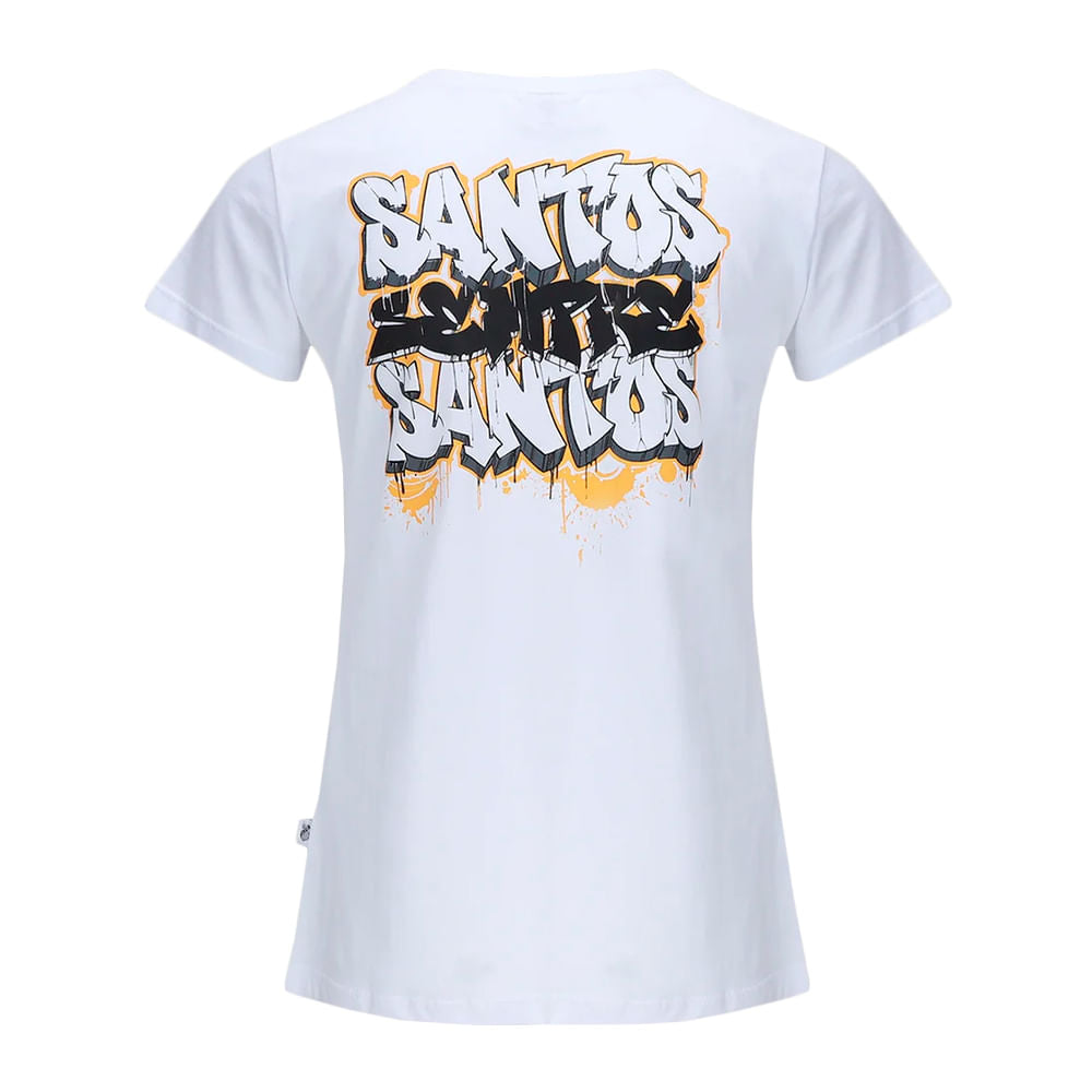 Camiseta Santos Sempre Santos Feminina Casual