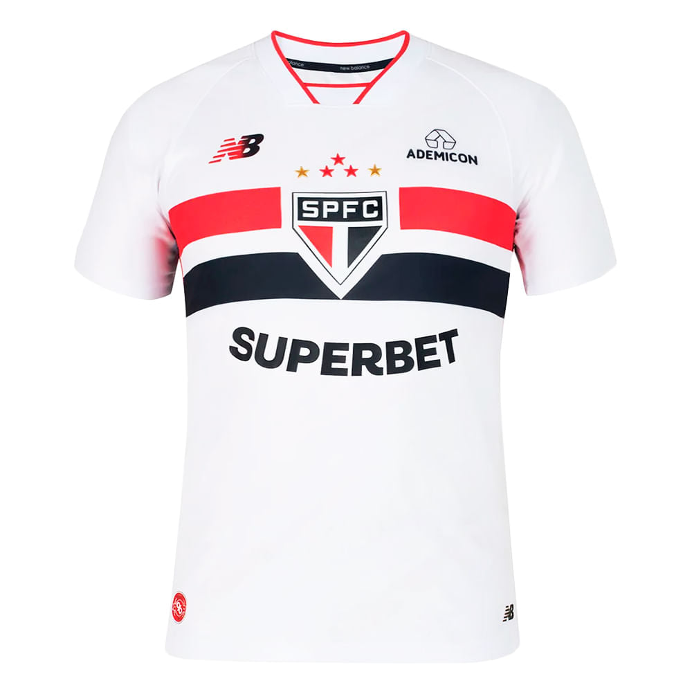 Camisa São Paulo 1 2026 Masculina Dry Fit