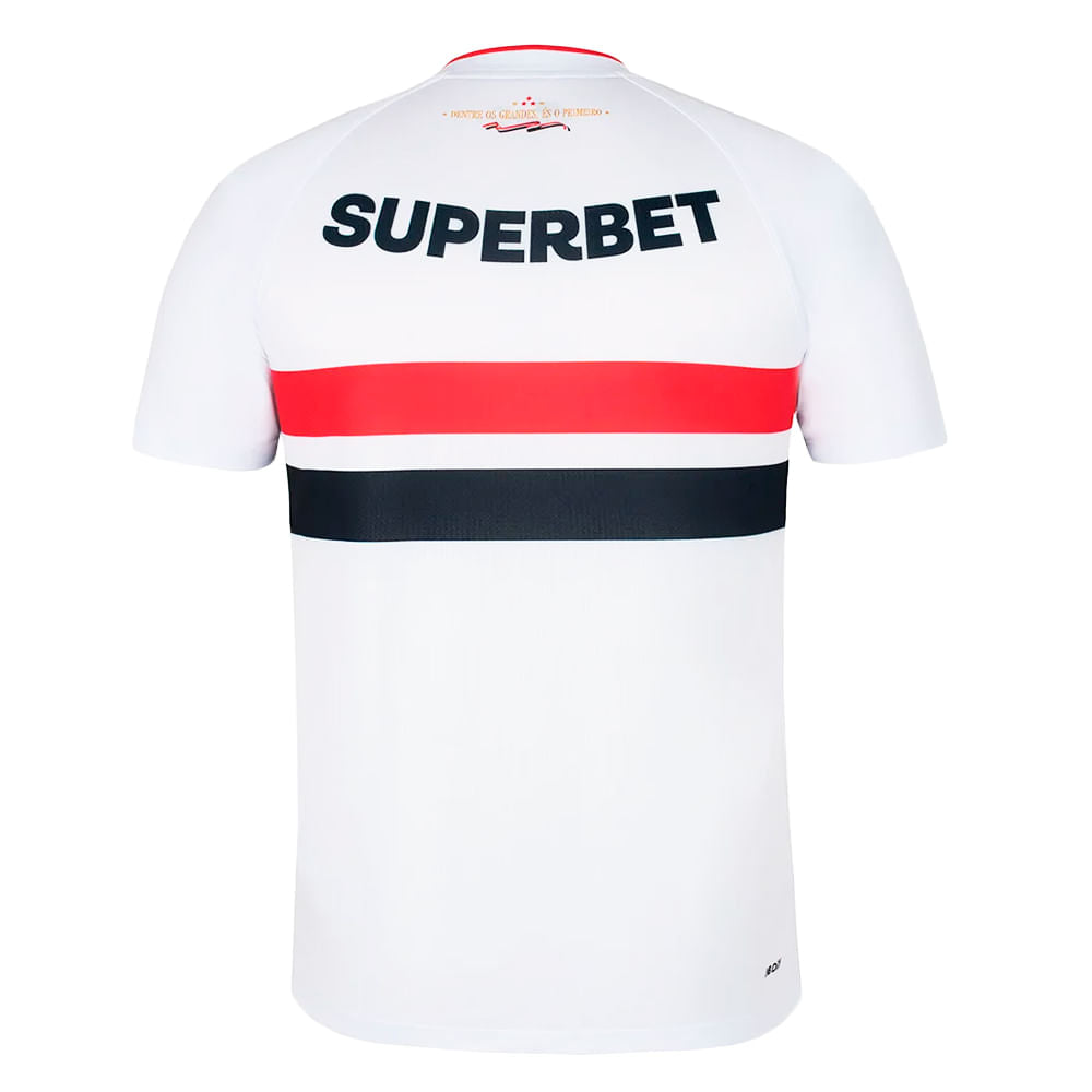 Camisa São Paulo 1 2026 Masculina Dry Fit