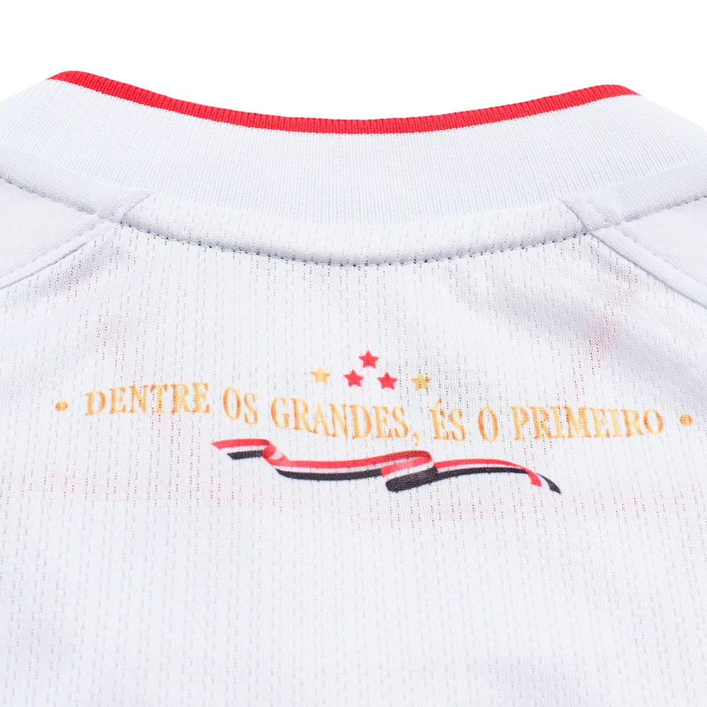 Camisa São Paulo 1 2026 Infantil Dry Fit
