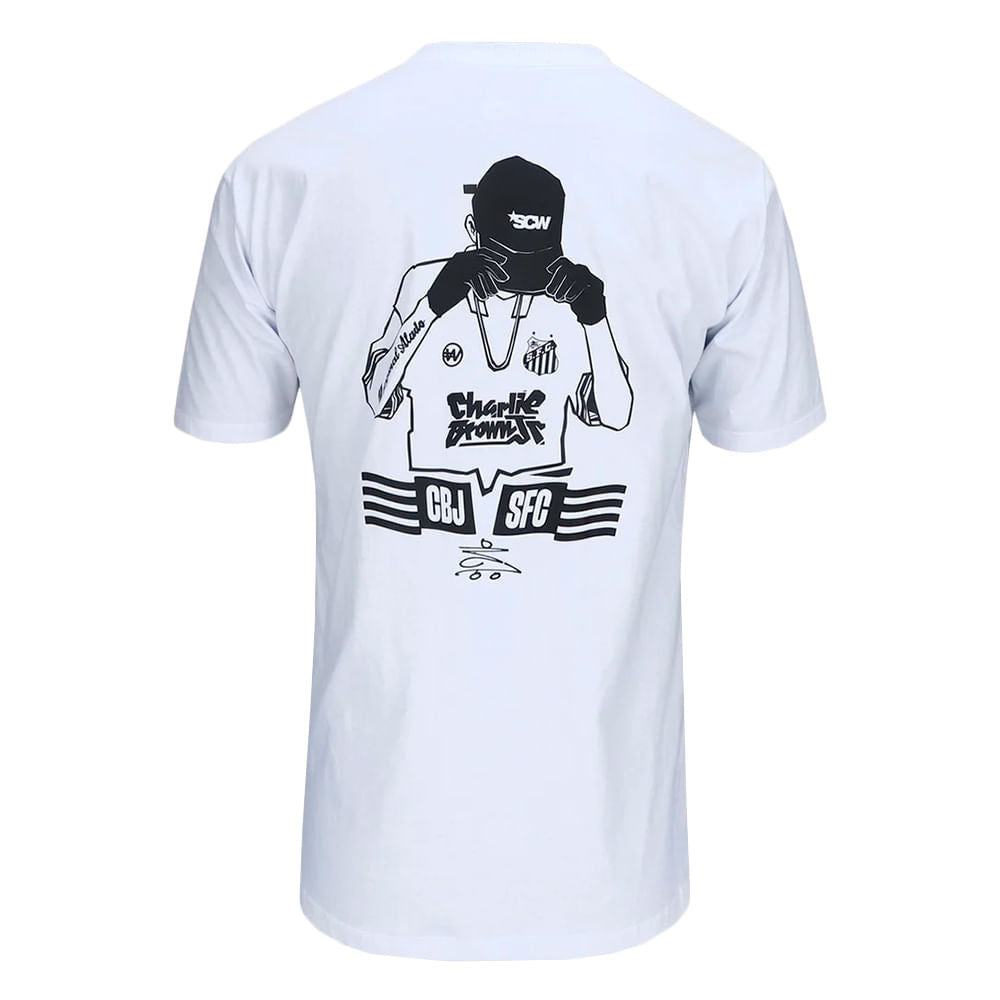 Camiseta Santos Joga Bola Casual