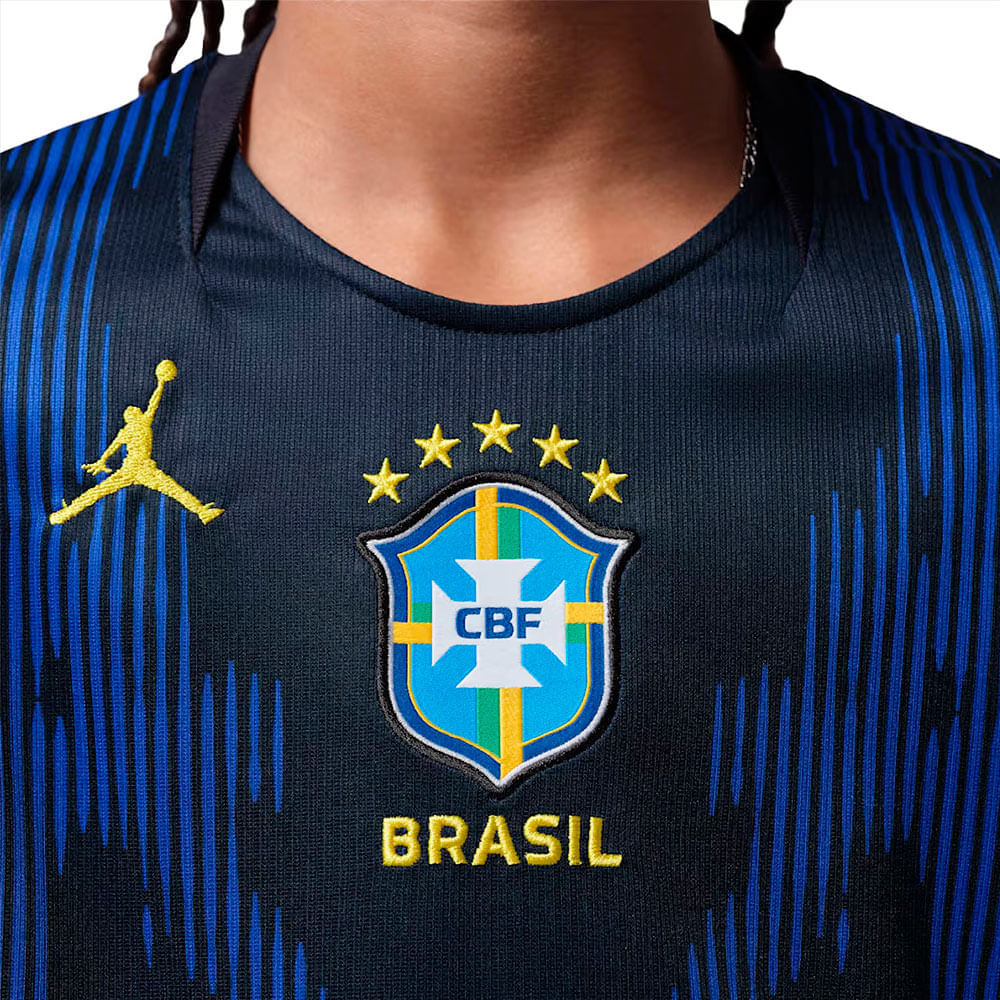 Camisa Brasil 2 2026 Infantil Dry Fit
