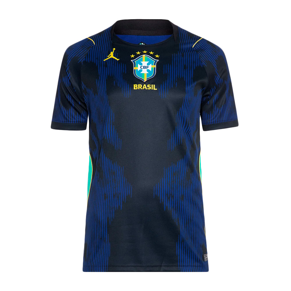 Camisa Brasil 2 2026 Infantil Dry Fit