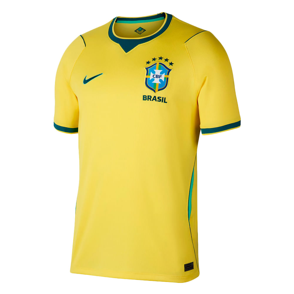 Camisa Brasil 1 2026 Masculina Dry Fit
