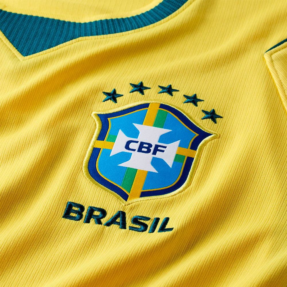 Camisa Brasil 1 2026 Masculina Dry Fit