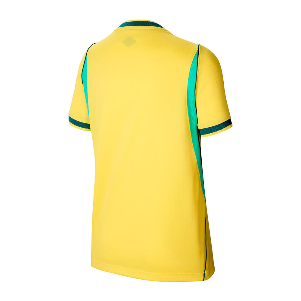 Camisa Brasil 1 2026 Infantil Dry Fit