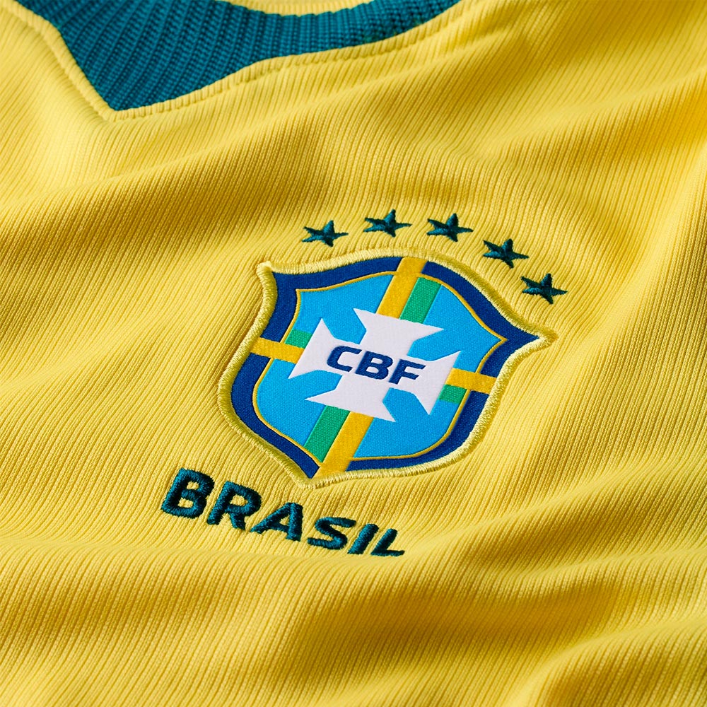 Camisa Brasil 1 2026 Feminina Dry Fit