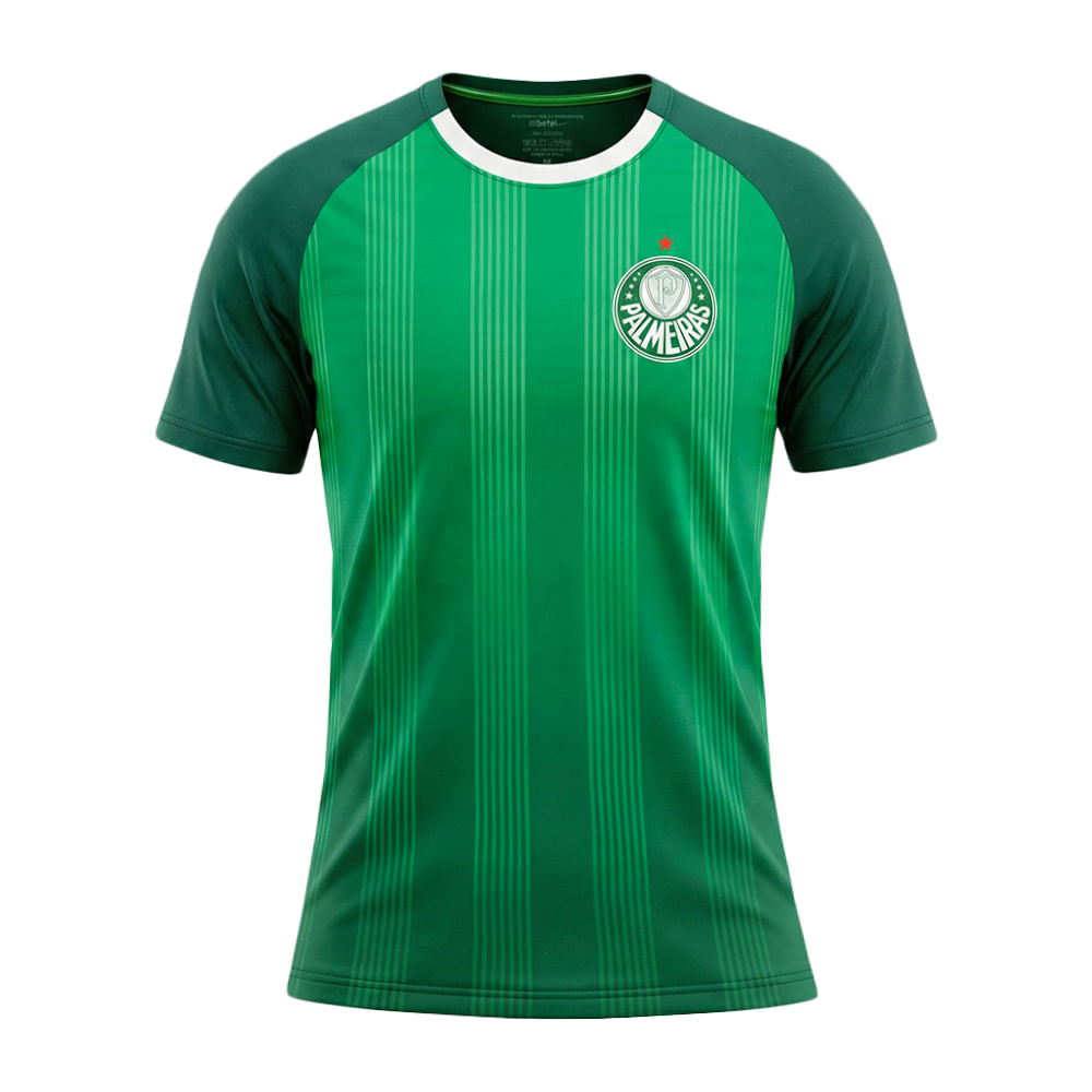 Camiseta Palmeiras Pré-match Feminina Casual