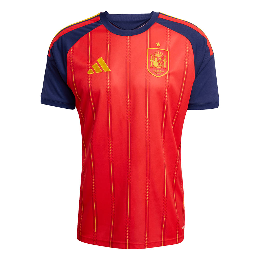 Camisa Espanha 1 2026 Masculina Dry Fit
