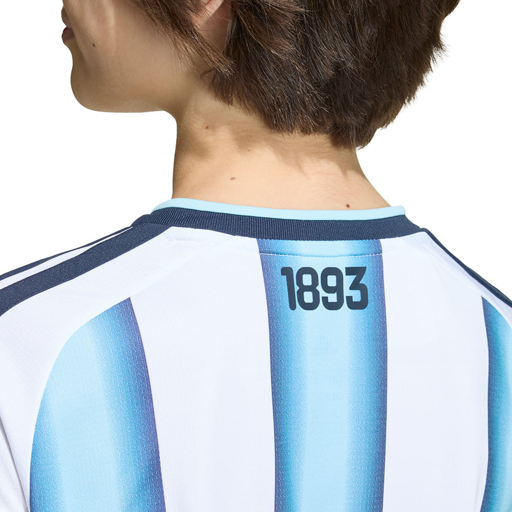 Camisa Argentina 1 2026 Infantil Dry Fit