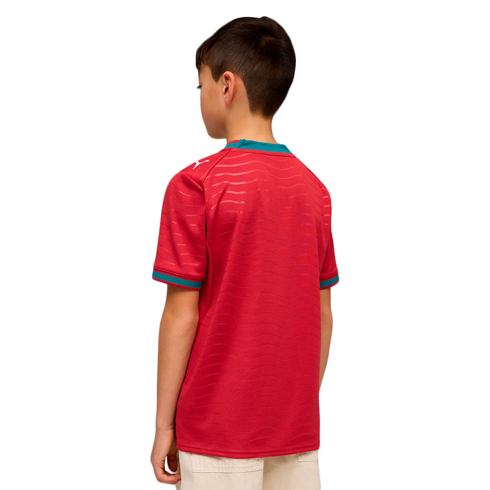 Camisa Portugal 1 2026 Infantil Dry Fit