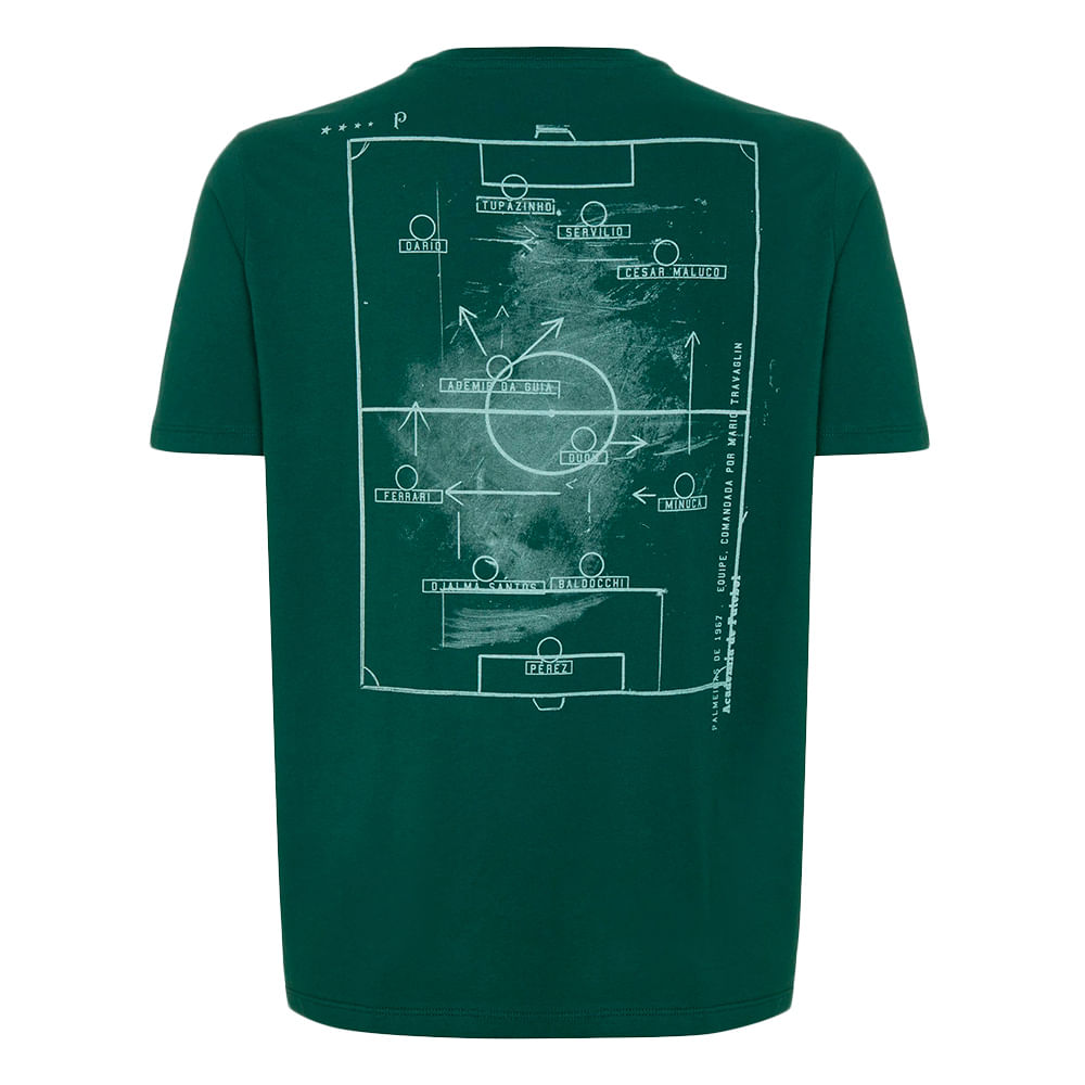 Camiseta Palmeiras Escalação Casual
