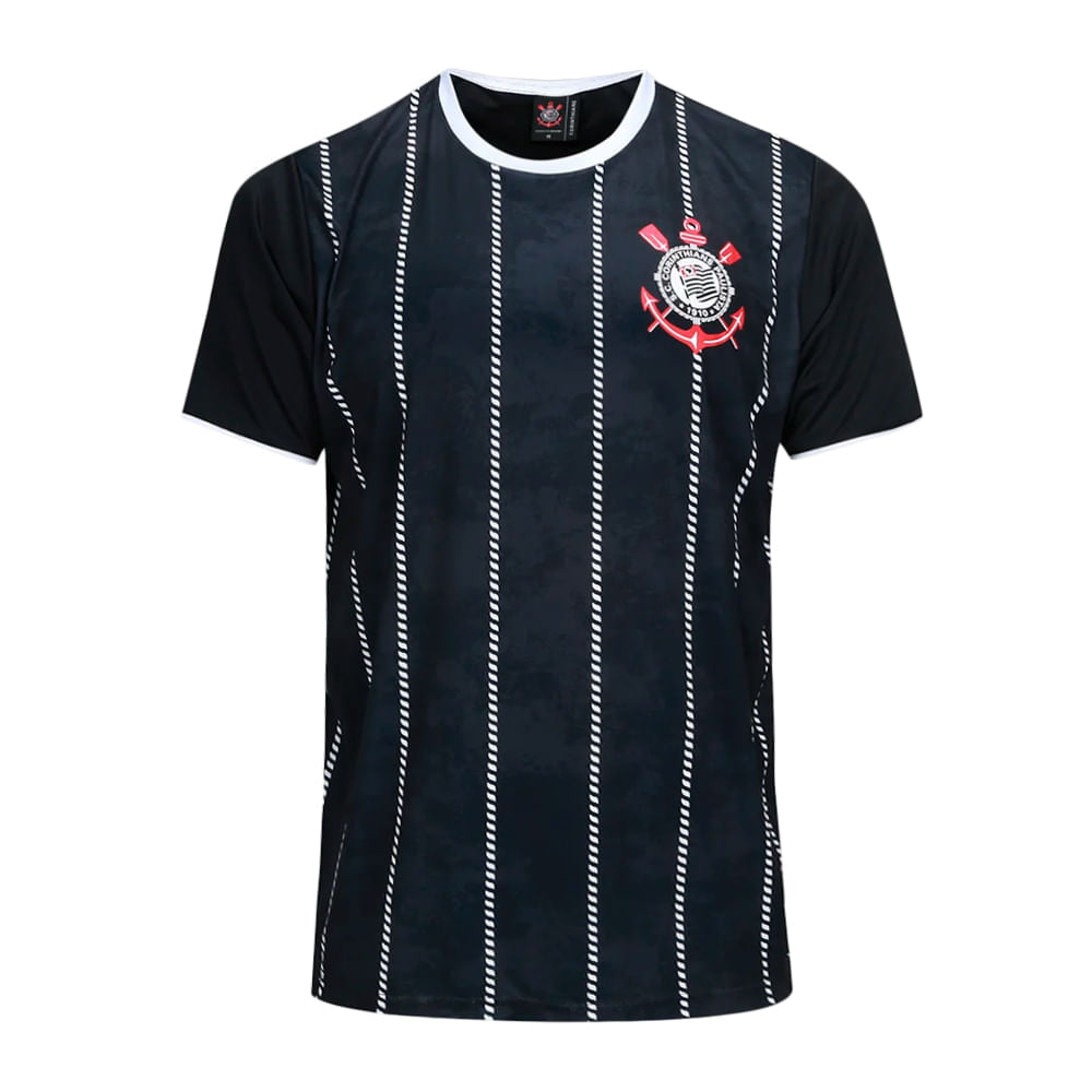 Camiseta Corinthians Corinto Feminina Casual