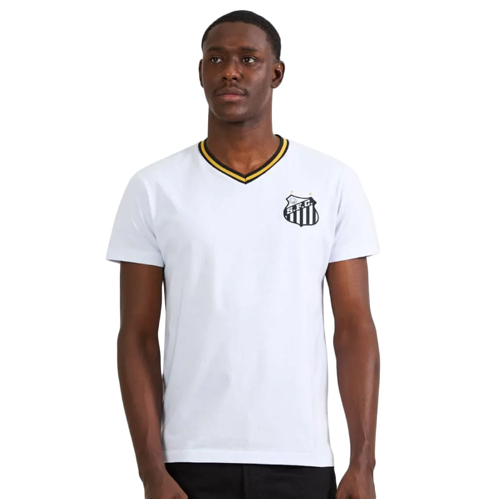 Camiseta Santos Clube Casual