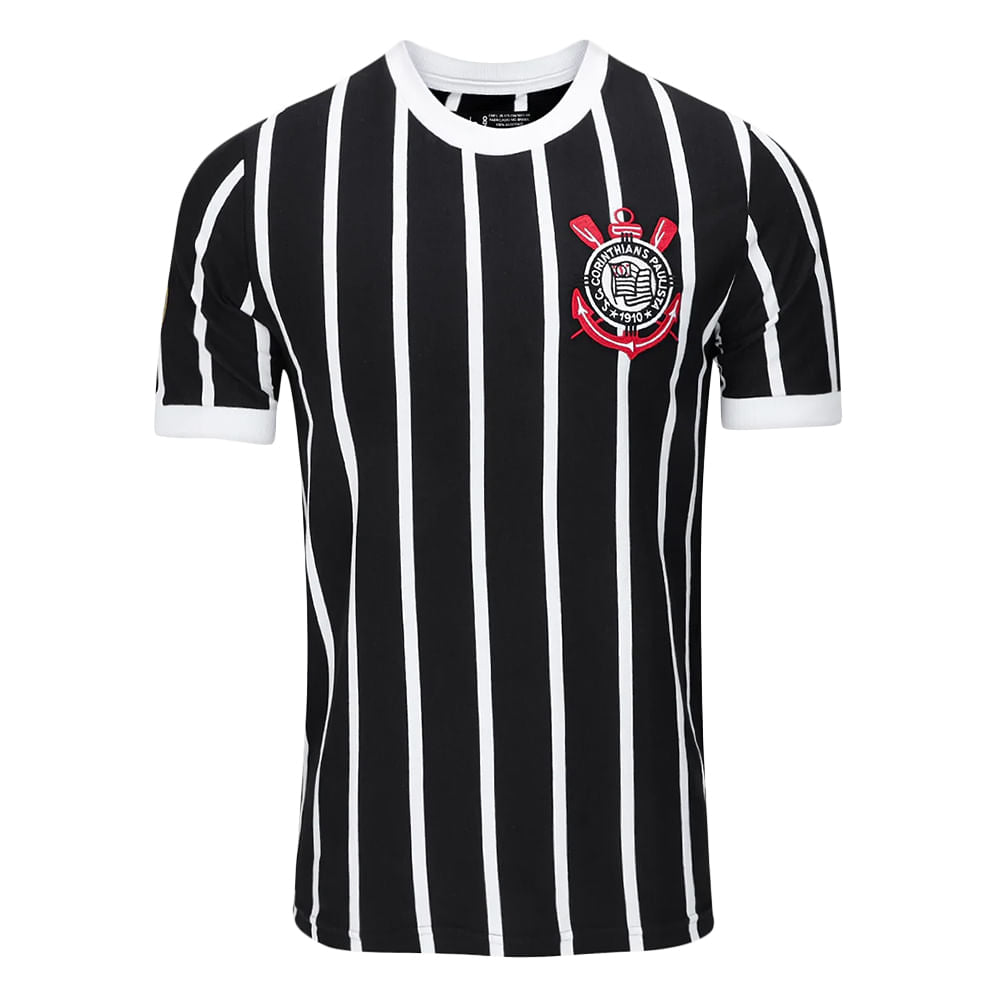 Camiseta Corinthians Retrô Democracia Casual